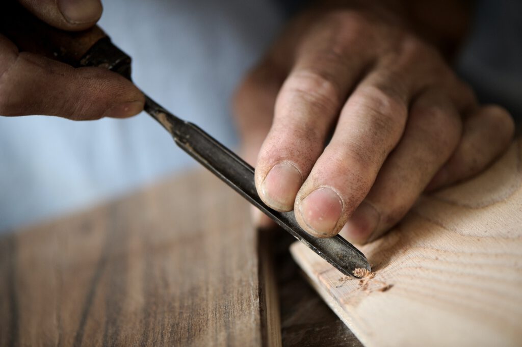 hands of a craftsman